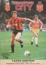 Bradford City v Leeds United 26-Oct-1988