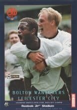 Bolton Wanderers v Leicester City 28-Mar-1998