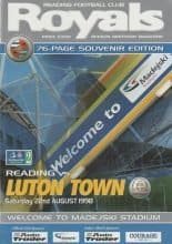 Reading v Luton Town 22-Aug-1998