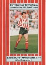Exeter City v Manchester City 07-May-1991