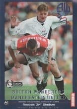 Bolton Wanderers v Manchester United 20-Sep-1997