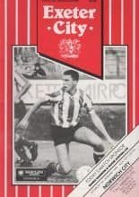 Exeter City v Norwich City 06-Jan-1990