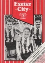 Exeter City v Peterborough United 17-Mar-1990