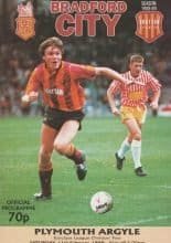 Bradford City v Plymouth Argyle 11-Feb-1989