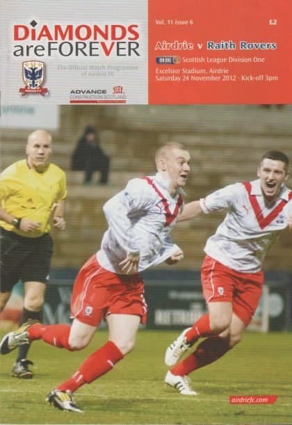 Airdrie v Raith Rovers 24-Nov-2012