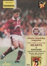 Heart of Midlothian v Glasgow Rangers  20-Feb-1995