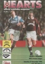Heart of Midlothian v Glasgow Rangers  26-Dec-1996