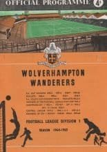 Wolverhampton Wanderers v Rotherham United  30-Jan-1965
