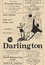 Darlington v Scunthorpe United 31-Mar-1972