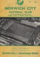 Norwich City v Scunthorpe United 08-Dec-1962