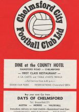 Chelmsford City v Southend United 27-Mar-1972