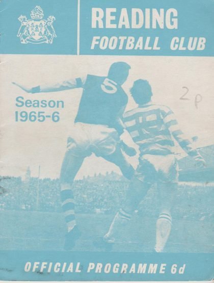 Reading v Southend United 22-Sep-1965