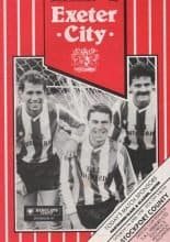 Exeter City v Stockport County  07-Apr-1990