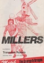 Rotherham United v Tranmere Rovers 16-Oct-1976