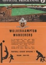Wolverhampton Wanderers v West Bromwich Albion 15-Mar-1965