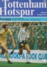 Tottenham Hotspur v Wrexham 12-Feb-1979
