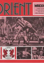 Leyton Orient v Wrexham 26-Aug-1978