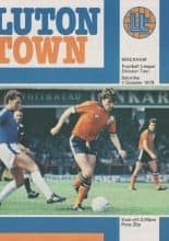 Luton Town v Wrexham 07-Oct-1978