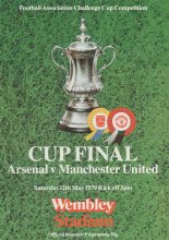 Arsenal v Manchester United 12-May-1979