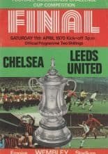 Chelsea v Leeds United  11-Apr-1970