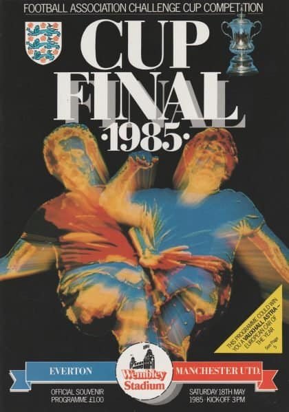 Everton v Manchester United 18-May-1985