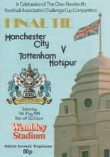 Manchester City v Tottenham Hotspur  09-May-1981