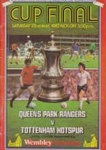 Queens Park Rangers v Tottenham Hotspur  22-May-1982