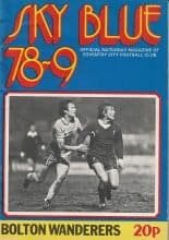 Coventry City v Bolton Wanderers 17-Mar-1979