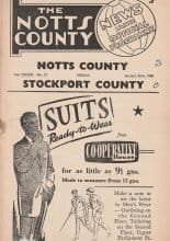 Notts County v Stockport County 23-Jan-1960