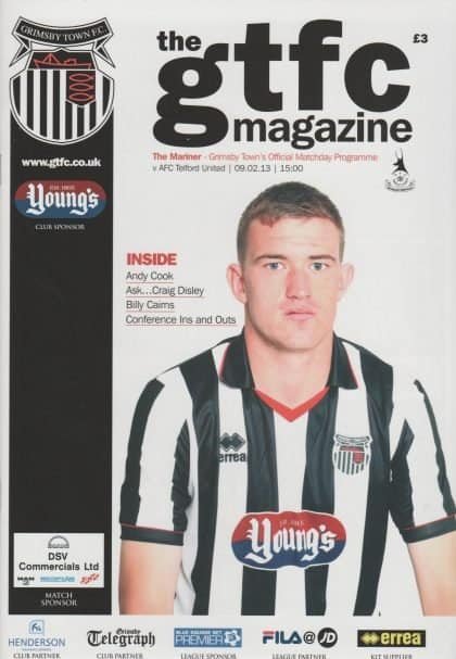 Grimsby Town v AFC Telford United  09-Feb-2013