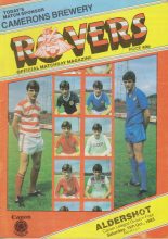 Doncaster Rovers v Aldershot 15-Oct-1983