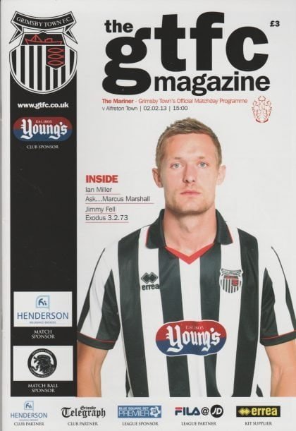 Grimsby Town v Alfreton Town  02-Feb-2013