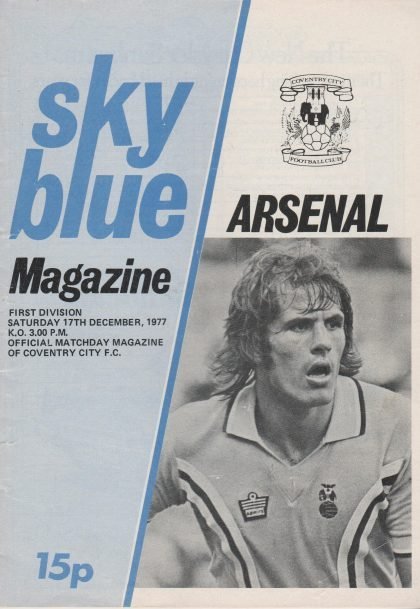 Coventry City v Arsenal 17-Dec-1977