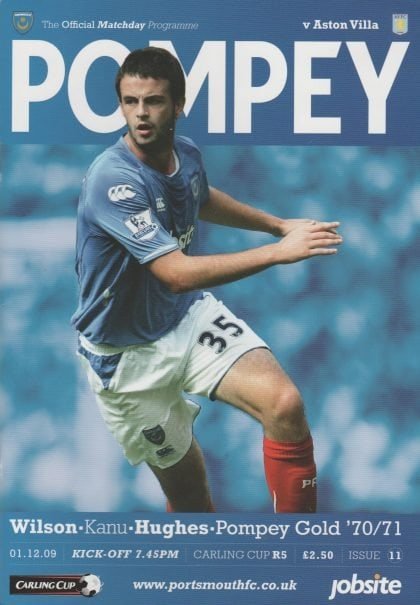 Portsmouth v Aston Villa  01-Dec-2009