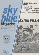 Coventry City v Aston Villa 21-Mar-1978