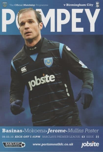 Portsmouth v Birmingham City 09-Mar-2010