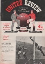 Manchester United v Blackpool 03-Jan-1959