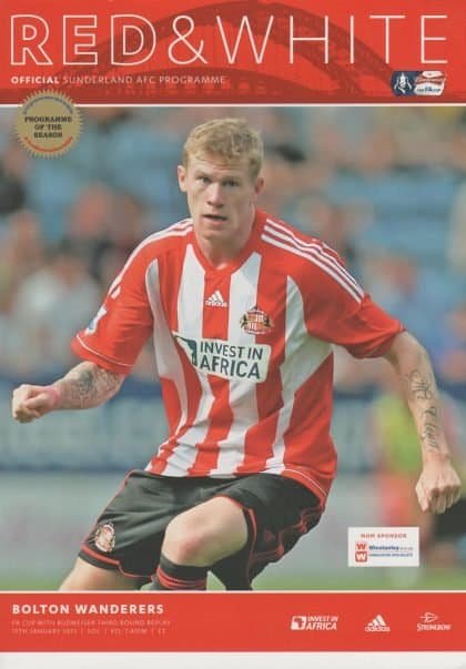 Sunderland v Bolton Wanderers 15-Jan-2013