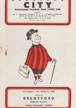 Bradford City v Brentford 09-Mar-1968