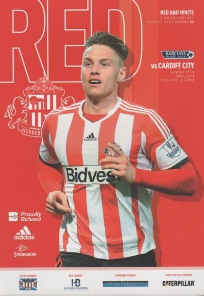Sunderland v Cardiff City 27-Apr-2014