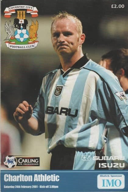 Coventry City v Charlton Athletic 24-Feb-2001