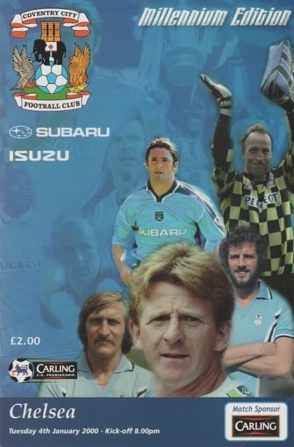 Coventry City v Chelsea 04-Jan-2000