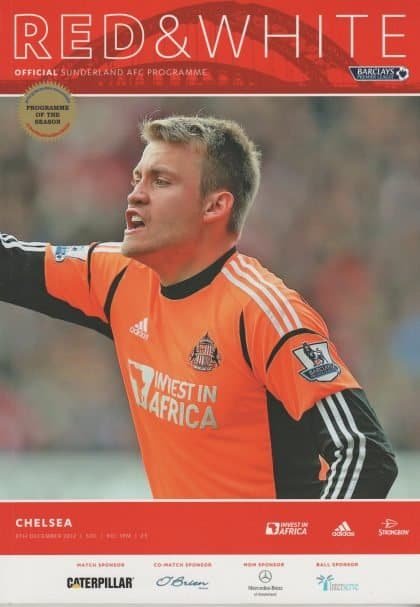 Sunderland v Chelsea  08-Dec-2012