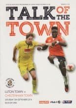 Luton Town v Cheltenham Town 13-Sep-2014