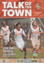 Luton Town v Chester 22-Mar-2014