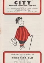 Bradford City v Chesterfield 27-Sep-1967