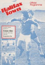 Halifax Town v Crewe Alexandra 30-Sep-1978