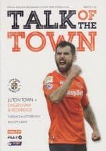 Luton Town v Dagenham & Redbridge 21-Oct-2014