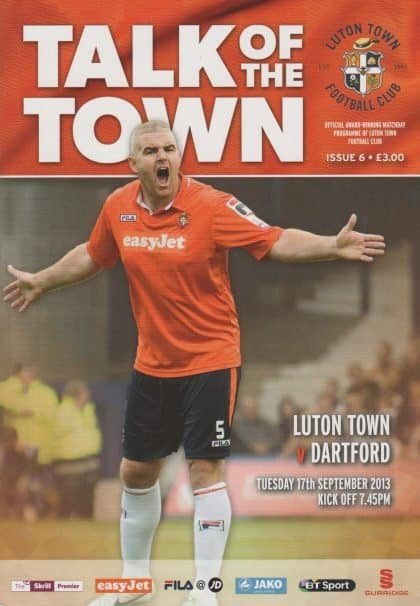 Luton Town v Dartford  17-Sep-2013