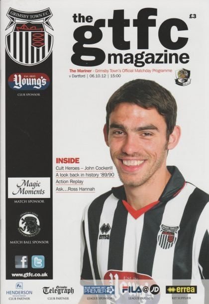 Grimsby Town v Dartford  06-Oct-2012